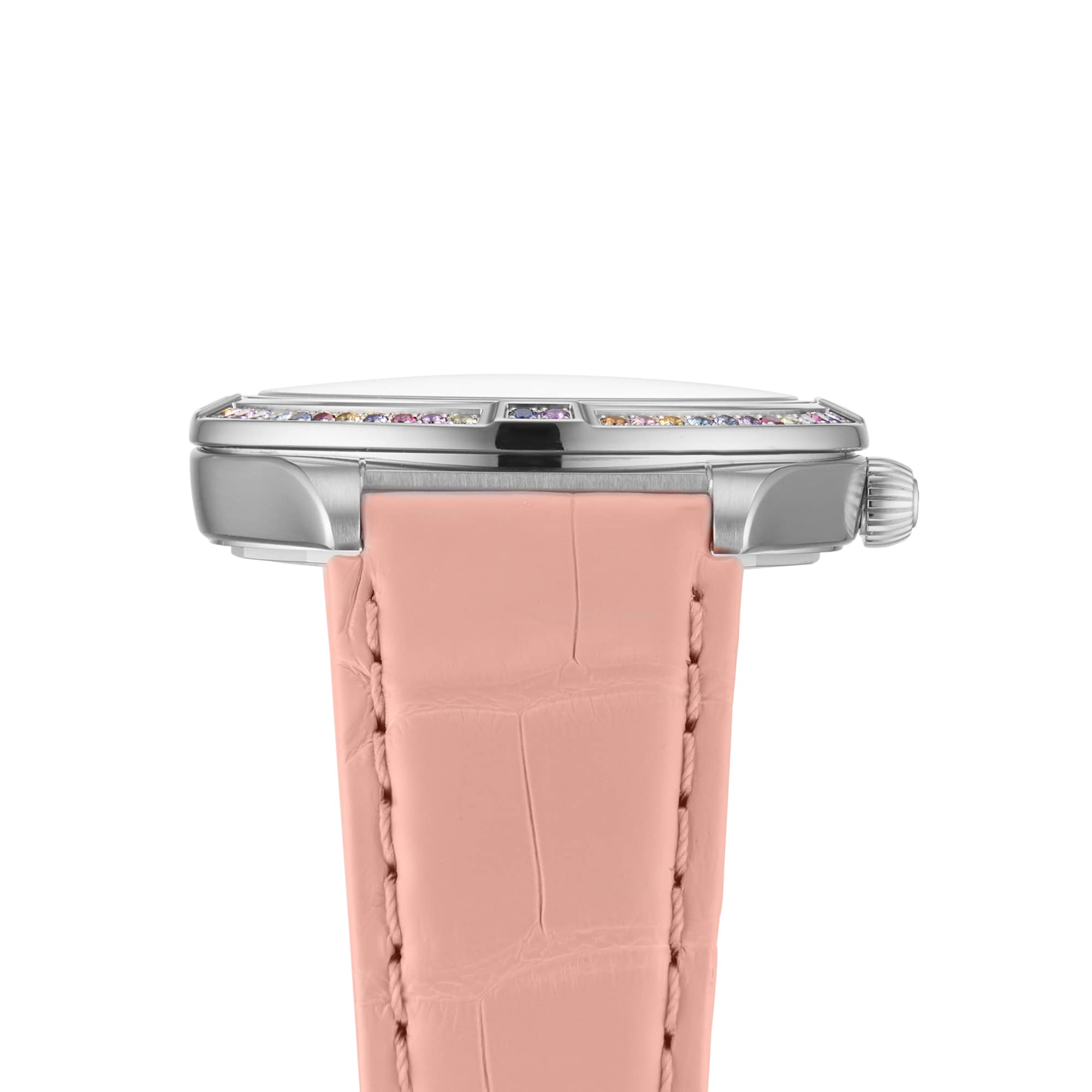 Breitling Chronomat Automatic 36 South Sea Pink Leather Strap Ladies Watch Breitling Chronomat Automatic 36 South Sea Pink Leather Strap Ladies Watch