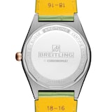 Breitling Chronomat Automatic 36 South Sea Green Leather Strap Ladies Watch
