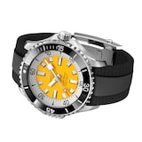 Breitling Superocean Automatic Code Yellow UK Edition 46mm Mens Watch Yellow Rubber
