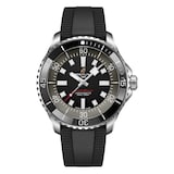 Breitling Superocean Automatic 44mm UK Edition Mens Watch Black Rubber
