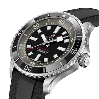 Breitling Superocean Automatic 44mm UK Edition Mens Watch Black Rubber Breitling Superocean Automatic 44mm UK Edition Mens Watch Black Rubber