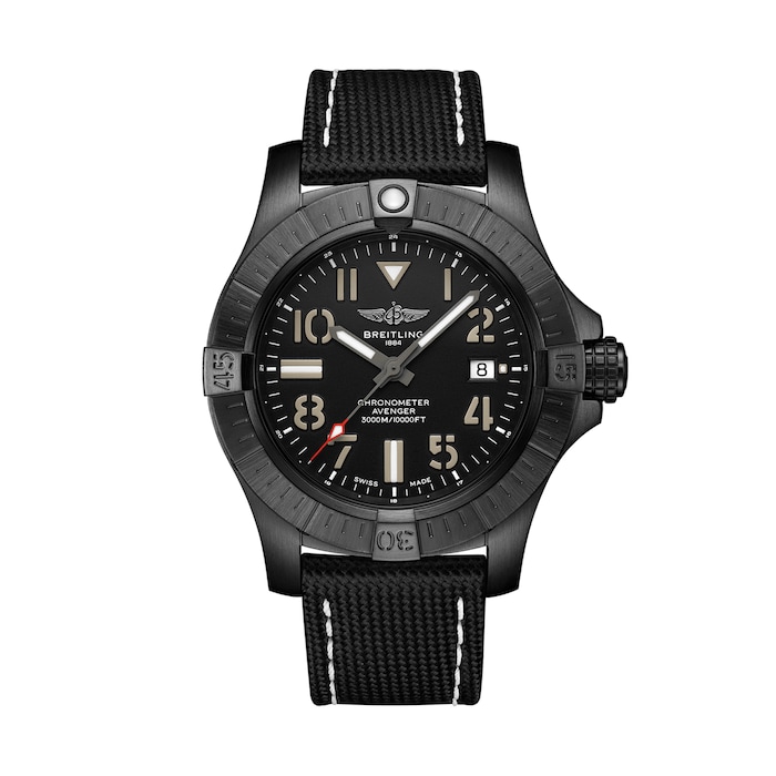 Breitling Avenger Automatic 45 Seawolf Night Mission Watch