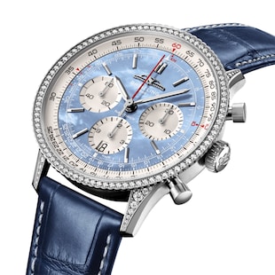 Breitling Navitimer B01 Chronograph 41mm Mens Watch Blue