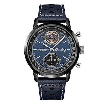 Breitling Top Time B21 Shelby Cobra Tourbillon 44mm Mens Watch Blue Breitling Top Time B21 Shelby Cobra Tourbillon 44mm Mens Watch Blue