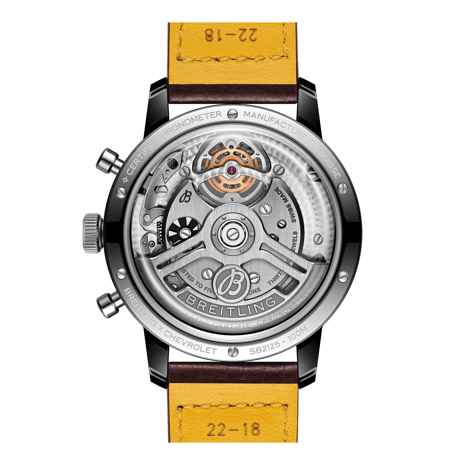 Breitling Top Time B21 Chevrolet Corvette Tourbillon 44mm Mens Watch Brown Breitling Top Time B21 Chevrolet Corvette Tourbillon 44mm Mens Watch Brown