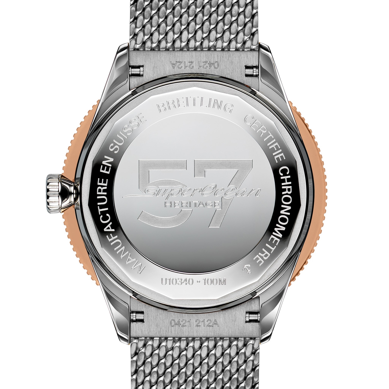 Breitling Superocean Heritage '57 Highlands Capsule 38mm Mens Watch Blue 2 Straps Breitling Superocean Heritage '57 Highlands Capsule 38mm Mens Watch Blue 2 Straps