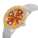 Breitling Superocean Heritage '57 Highlands Capsule 38mm Mens Watch Yellow 2 Straps