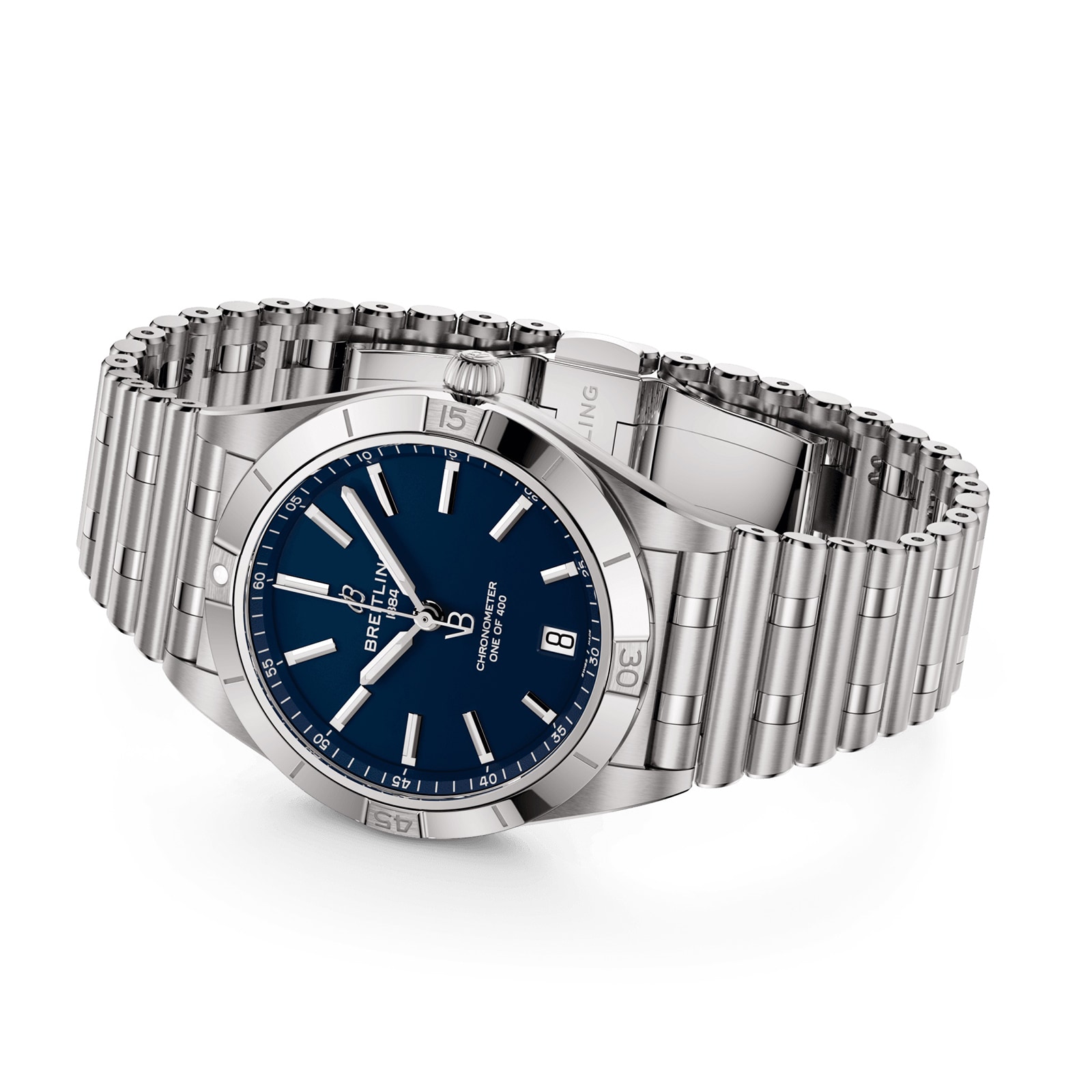 Breitling Chronomat Automatic 36mm Victoria Beckham Limited Edition Ladies Watch Midnight Blue