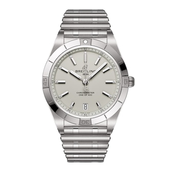 Breitling Chronomat Automatic 36mm Victoria Beckham Limited Edition Ladies Watch Dove Grey