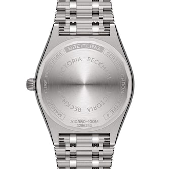 Breitling Chronomat Automatic 36mm Victoria Beckham Limited Edition Ladies Watch Dove Grey