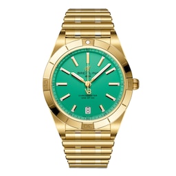 17532631 - Chronomat Automatic 36mm Victoria Beckham Limited Edition Ladies Watch Peppermint Yellow Gold