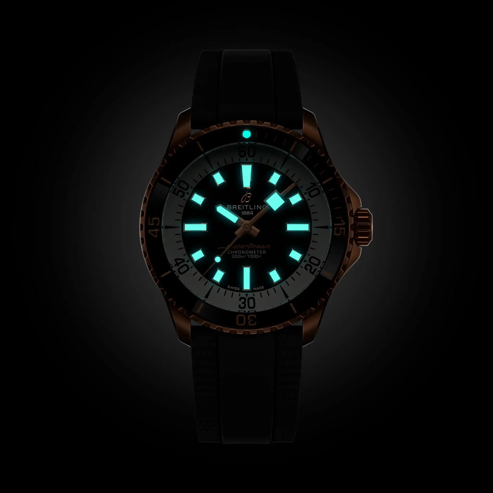 Breitling Superocean Automatic 42mm Mens Watch Black