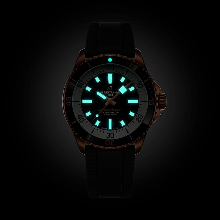 Breitling Superocean Automatic 42mm Mens Watch Black