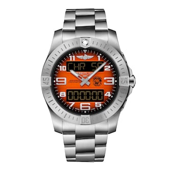 Breitling Aerospace B70 Orbiter 25th Anniversary 43mm Mens Watch Orange Titanium Breitling Aerospace B70 Orbiter 25th Anniversary 43mm Mens Watch Orange Titanium