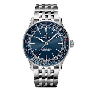 Breitling Navitimer Automatic 41mm Mens Watch Blue Stainless Steel