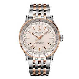 17532654 - Navitimer Automatic 41mm Mens Watch Silver Stainless Steel And 18k Red Gold