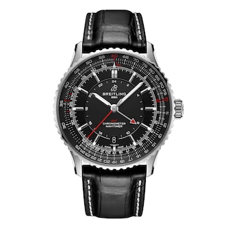 Breitling Navitimer Automatic GMT 41mm Mens Watch Black Breitling Navitimer Automatic GMT 41mm Mens Watch Black
