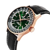 Breitling Navitimer Automatic GMT 41mm Mens Watch Green