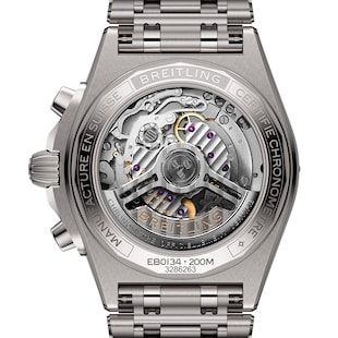 Breitling Chronomat B01 42mm Mens Watch Grey Titanium