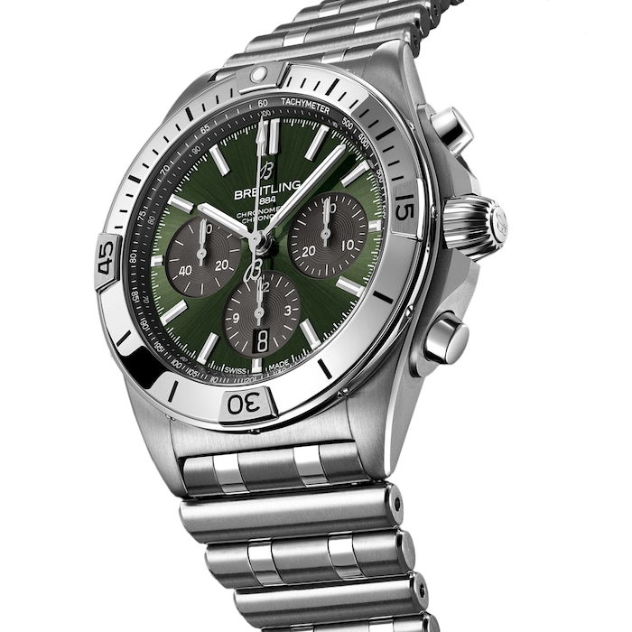 Breitling Chronomat B01 Titanium 42mm Limited Edition Mens Watch The Watches Of Switzerland Group Centenary Exclusive