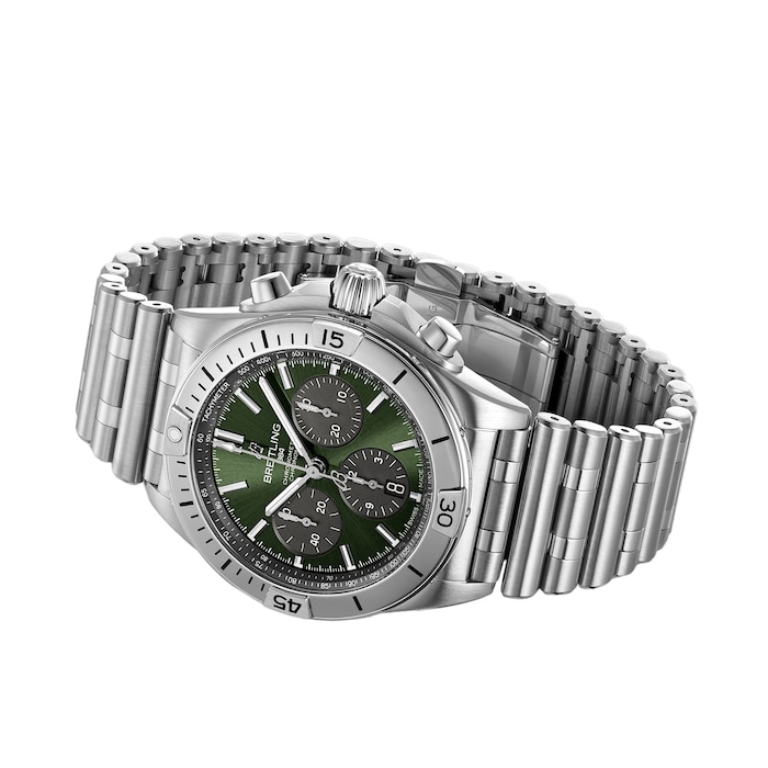 Breitling Chronomat B01 Titanium 42mm Limited Edition Mens Watch The Watches Of Switzerland Group Centenary Exclusive