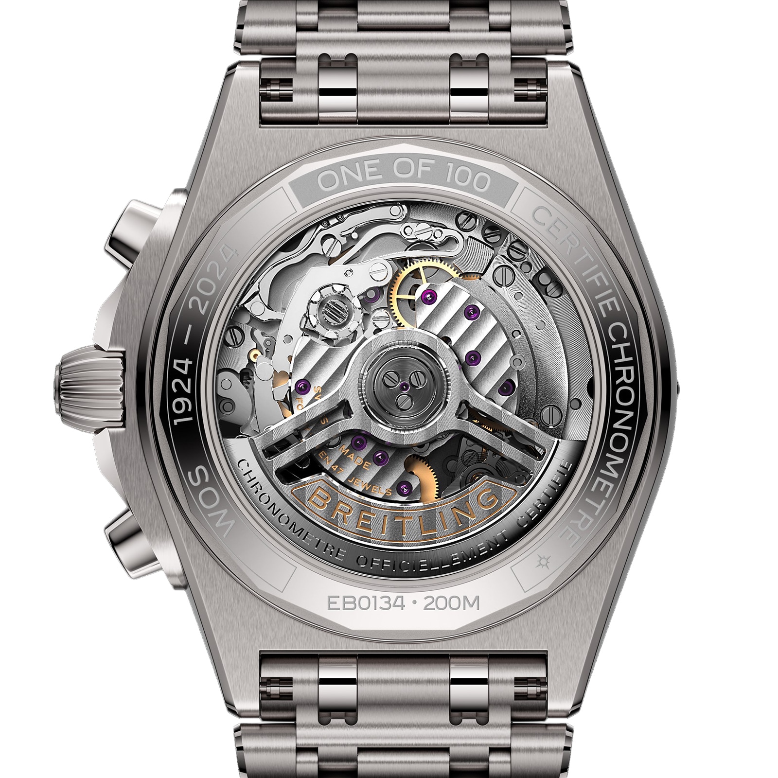 Breitling Chronomat B01 Titanium 42mm Limited Edition Mens Watch The Watches Of Switzerland Group Centenary Exclusive