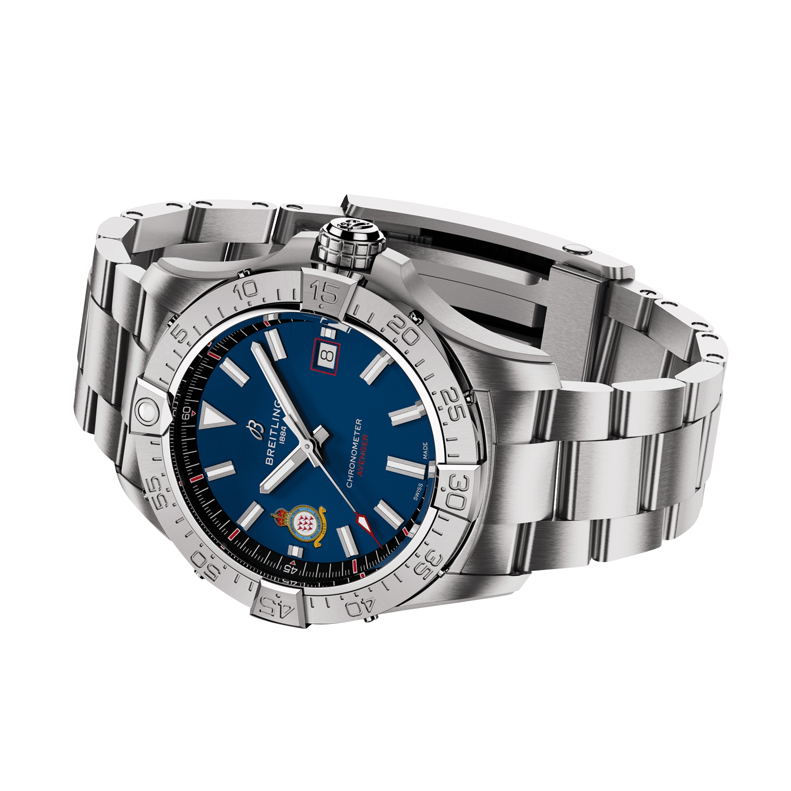 Breitling Avenger Red Arrows 60th Anniversary Edition 42mm Mens Watch Blue Breitling Avenger Red Arrows 60th Anniversary Edition 42mm Mens Watch Blue