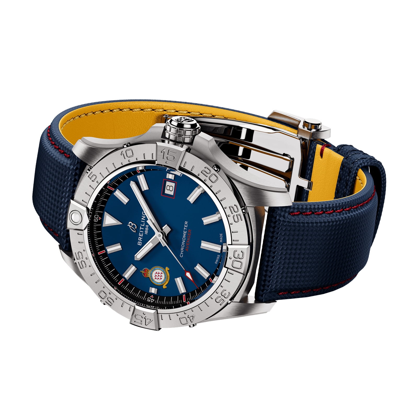 Breitling Avenger Red Arrows 60th Anniversary Edition 42mm Mens Watch Blue Breitling Avenger Red Arrows 60th Anniversary Edition 42mm Mens Watch Blue
