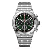 Breitling Chronomat B01 Chronograph 42mm Mens Watch Green