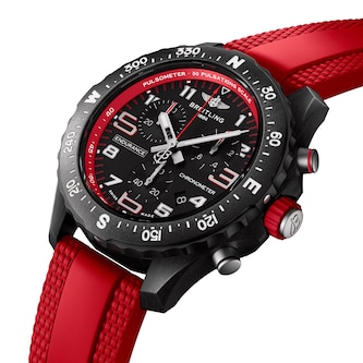 Breitling Endurance Pro 38mm Unisex Watch Red Rubber Breitling Endurance Pro 38mm Unisex Watch Red Rubber