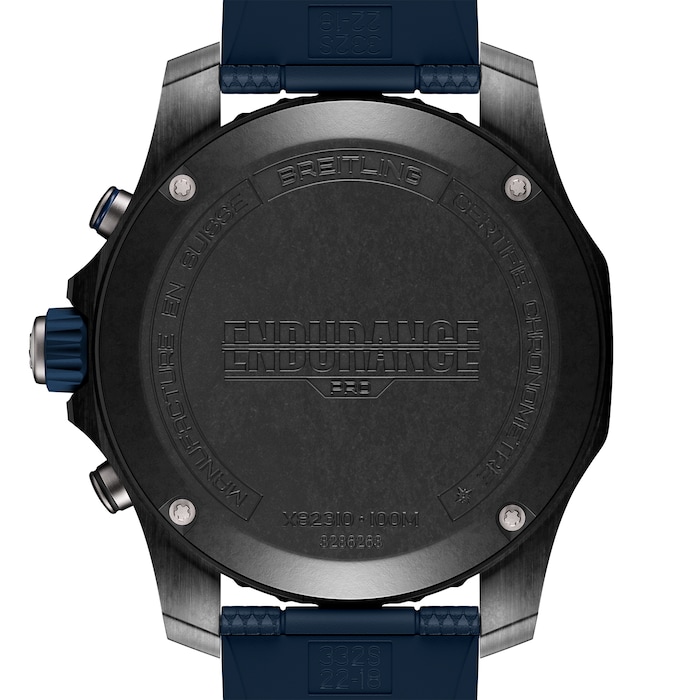 Breitling Endurance Pro 38mm Unisex Watch Navy Rubber