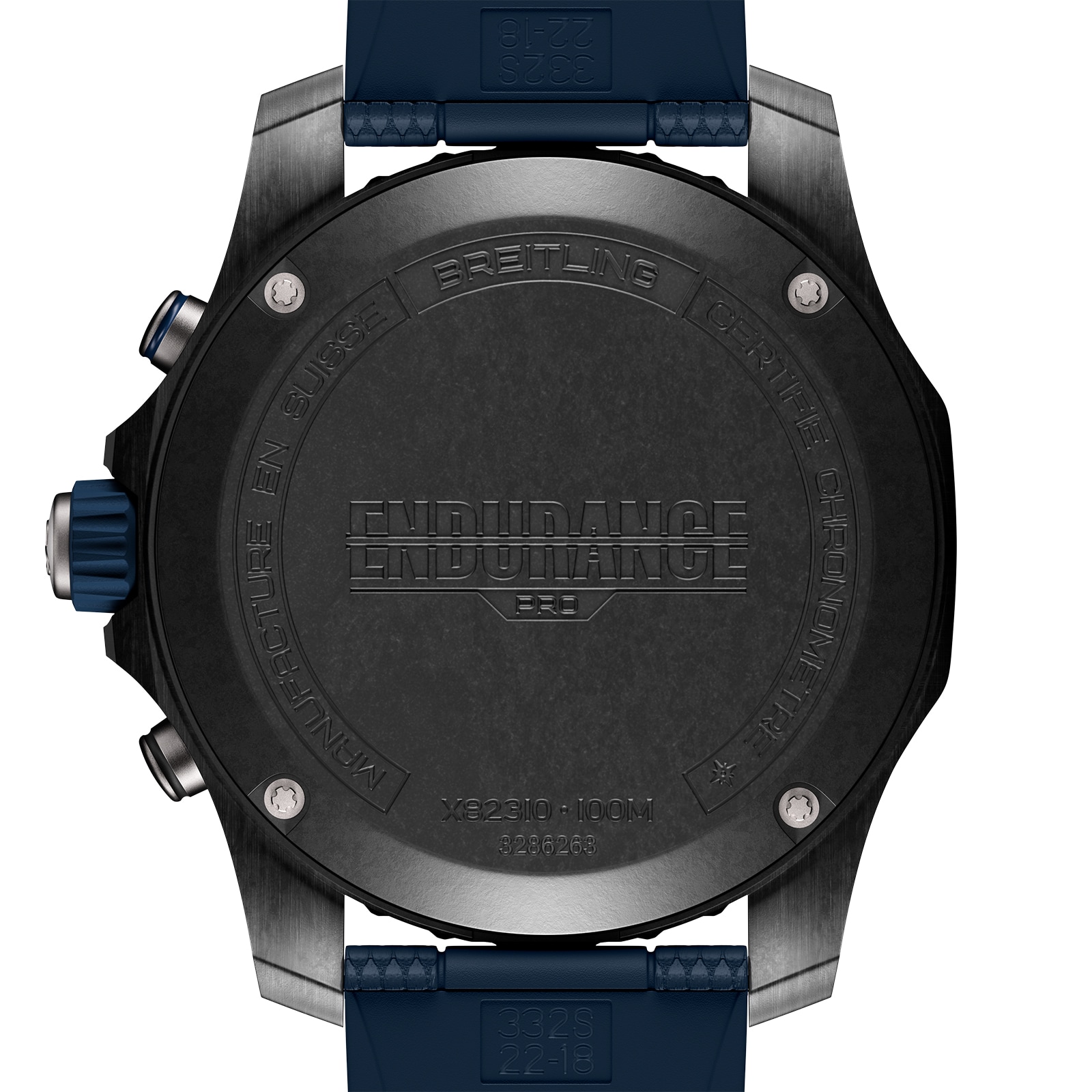 Breitling Endurance Pro 44mm Unisex Watch Navy Rubber