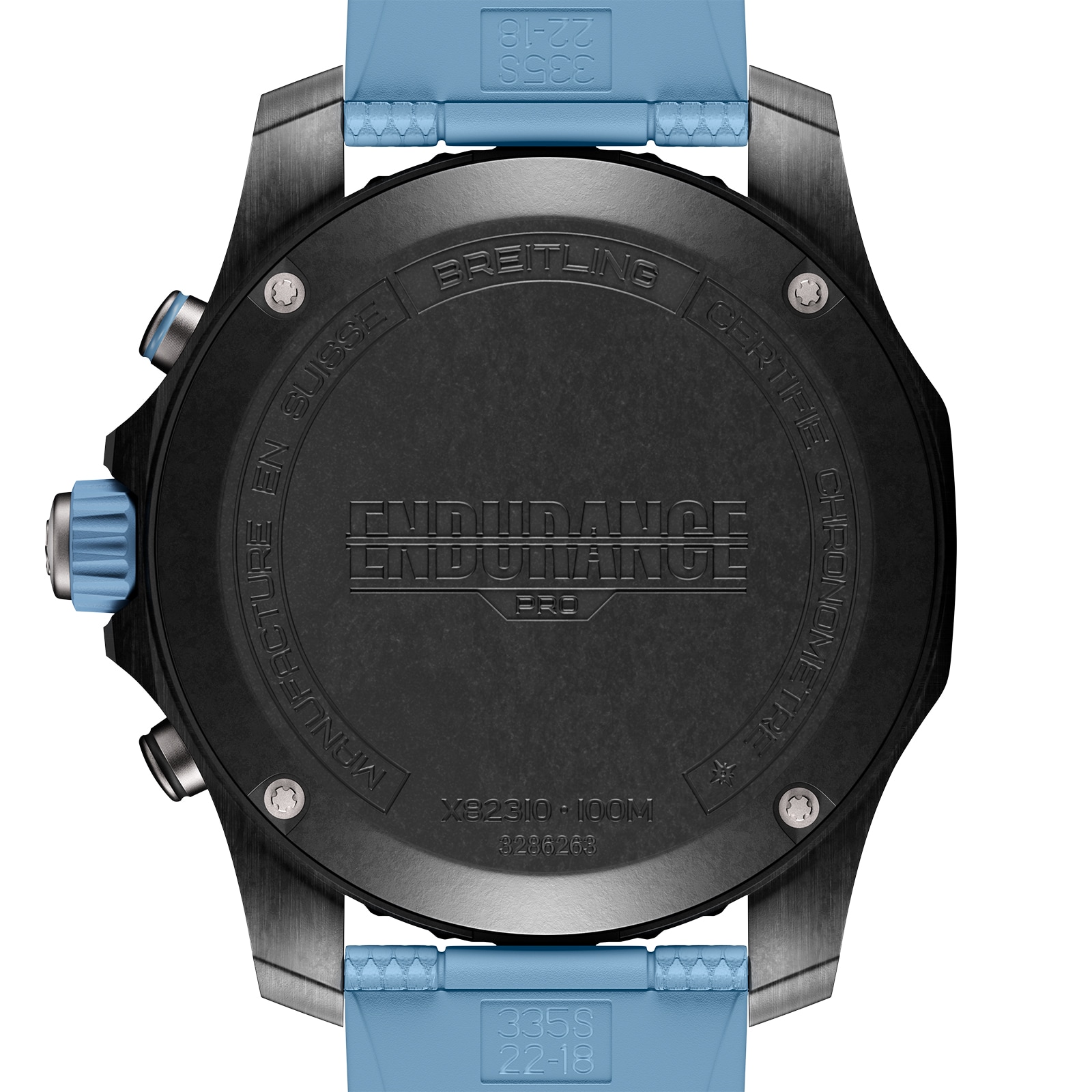 Breitling Endurance Pro 44mm Unisex Watch Blue Rubber