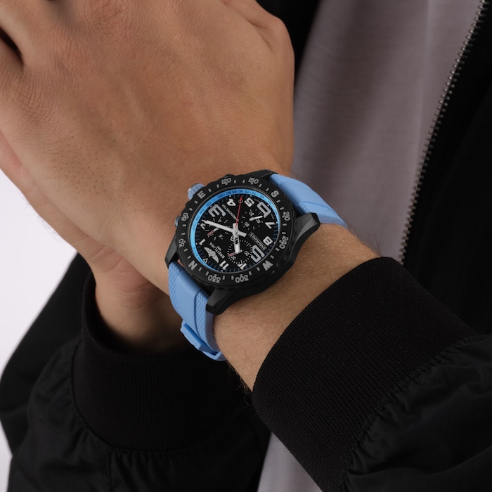 Breitling Endurance Pro 44mm Unisex Watch Blue Rubber