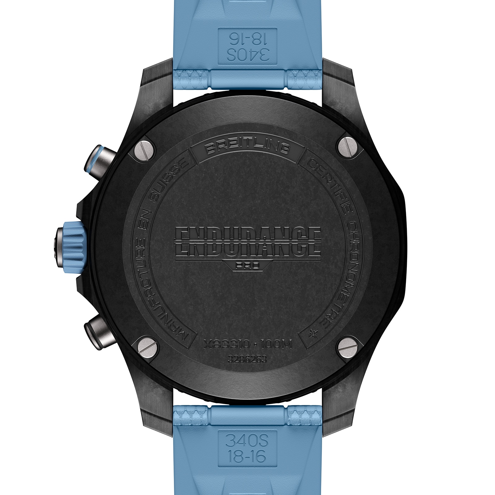 Breitling Endurance Pro 38mm Unisex Watch Blue Rubber Breitling Endurance Pro 38mm Unisex Watch Blue Rubber