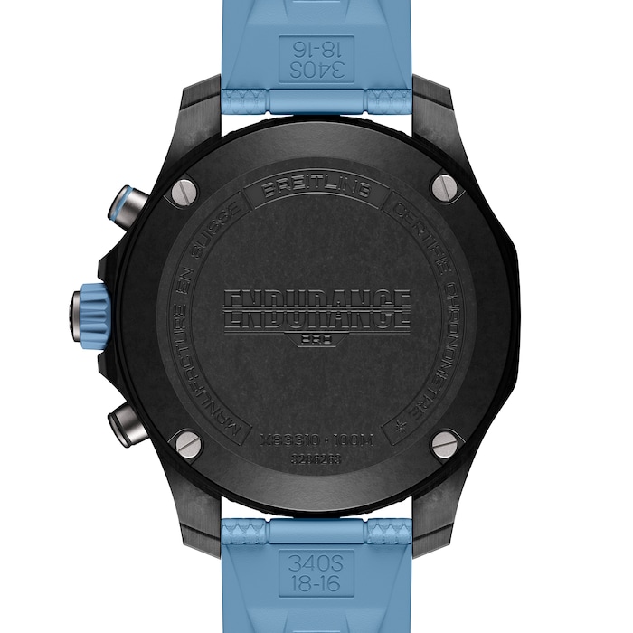 Breitling Endurance Pro 38mm Unisex Watch Blue Rubber