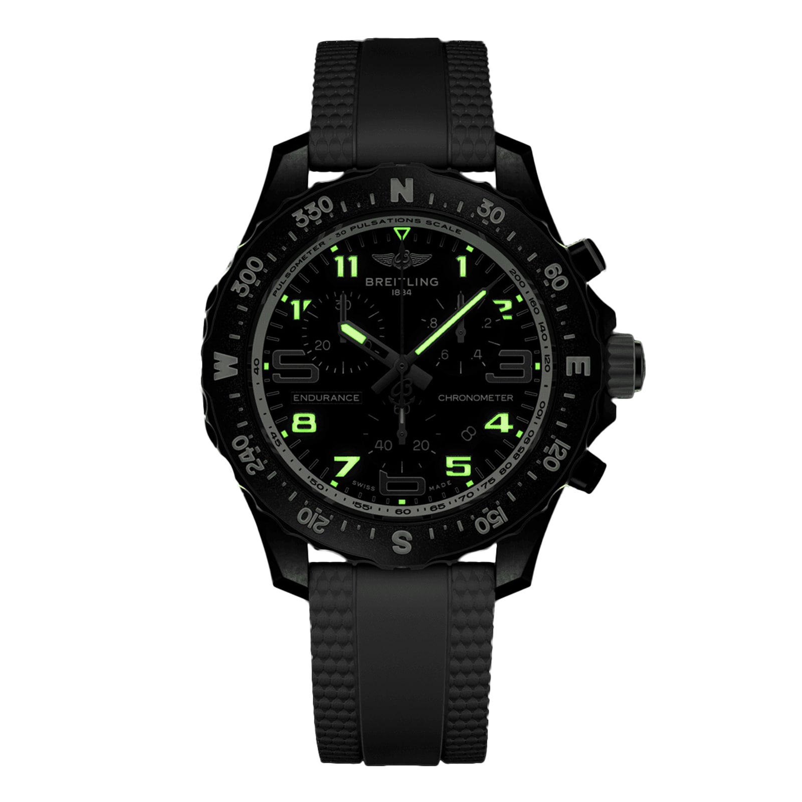 Breitling Endurance Pro 38mm Unisex Watch White Rubber Breitling Endurance Pro 38mm Unisex Watch White Rubber