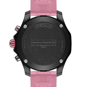 Breitling Endurance Pro 38mm Unisex Watch Pink Rubber Breitling Endurance Pro 38mm Unisex Watch Pink Rubber