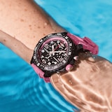 Breitling Endurance Pro 38mm Unisex Watch Pink Rubber