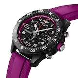 Breitling Endurance Pro 38mm Unisex Watch Purple Rubber