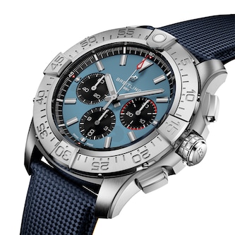Breitling Super Avenger B01 Chronograph 46mm Mens Watch Blue Breitling Super Avenger B01 Chronograph 46mm Mens Watch Blue