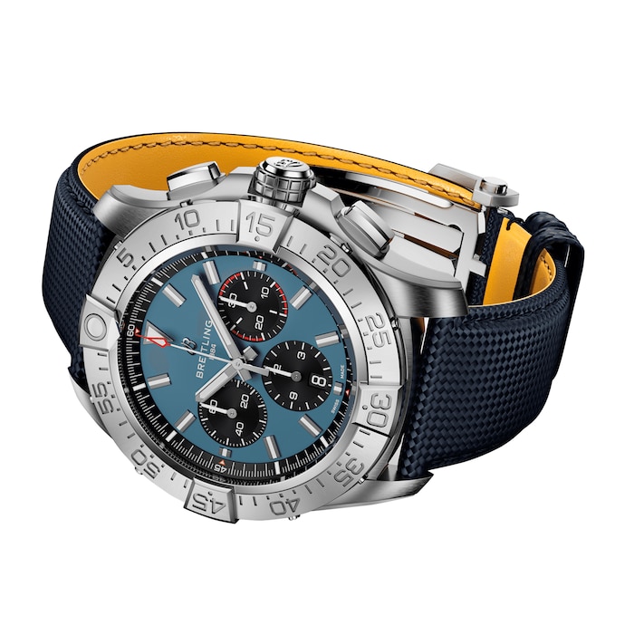 Breitling Super Avenger B01 Chronograph 46mm Mens Watch Blue