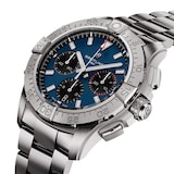 Breitling Avenger B01 Chronograph 42 Mens Watch Blue Stainless Steel