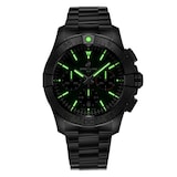 Breitling Avenger B01 Chronograph 42 Mens Watch Green Stainless Steel