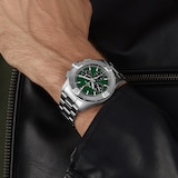 Breitling Avenger B01 Chronograph 42 Mens Watch Green Stainless Steel