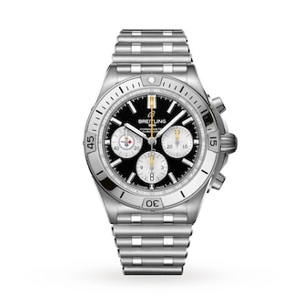 Breitling Chronomat B01 42 Pittsburgh Steelers Limited Edition Mens Watch Stainless Steel Breitling Chronomat B01 42 Pittsburgh Steelers Limited Edition Mens Watch Stainless Steel