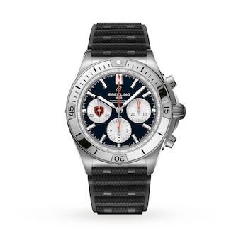 Breitling Chronomat B01 42 Chicago Bears Limited Edition Mens Watch Rubber Breitling Chronomat B01 42 Chicago Bears Limited Edition Mens Watch Rubber