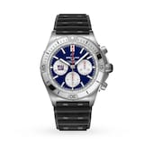 Breitling Chronomat B01 42 New York Giants Limited Edition Mens Watch Rubber