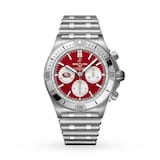 Breitling Chronomat B01 42 San Francisco 49ers Limited Edition Mens Watch Stainless Steel