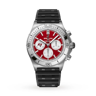 Breitling Chronomat B01 42 Tampa Bay Buccaneers Limited Edition Mens Watch Rubber Breitling Chronomat B01 42 Tampa Bay Buccaneers Limited Edition Mens Watch Rubber